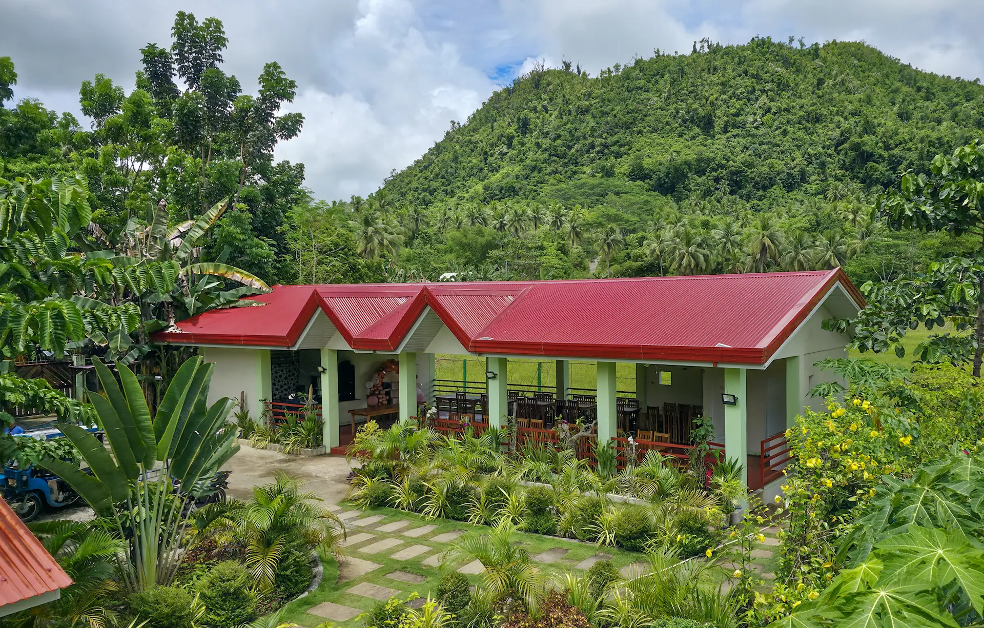 Cottage 1500 covered area